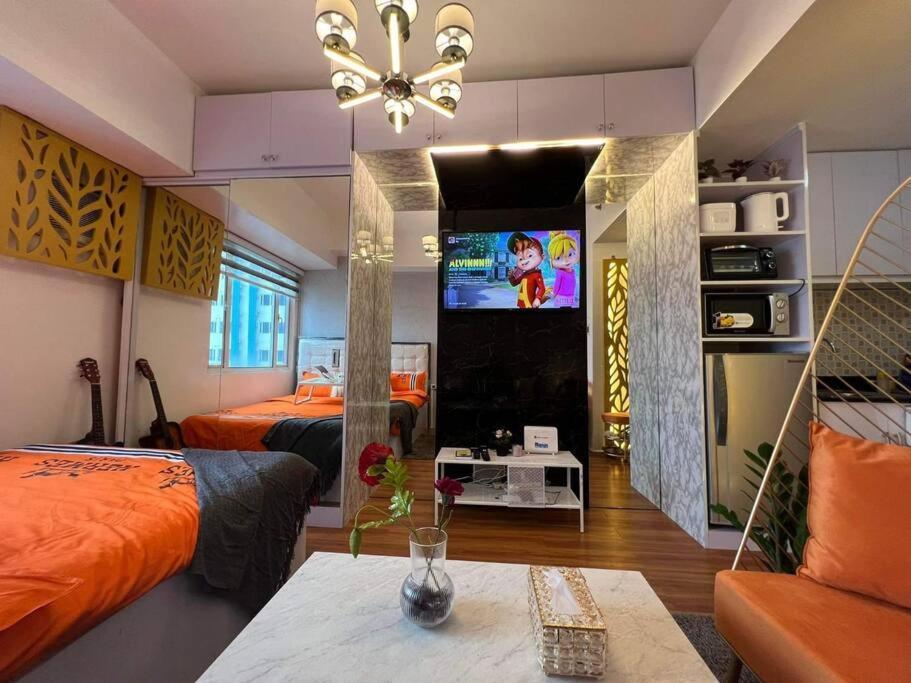 Cozy Studio Unit At Sun Residences Quezon City Bagian luar foto